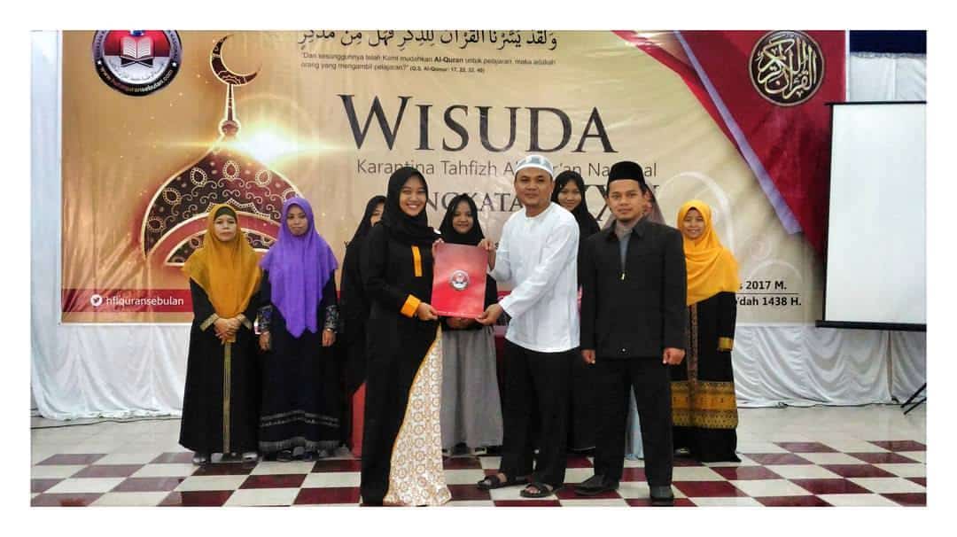 Wisuda karantina tahfizh alquran nasional