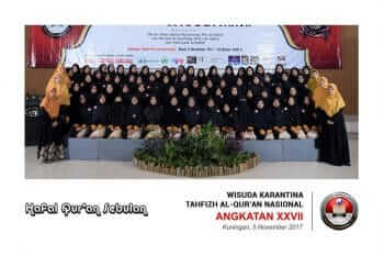 Foto Karantina Tahfizh AlQuran Nasional Angkatan XXVII Akhwat 27