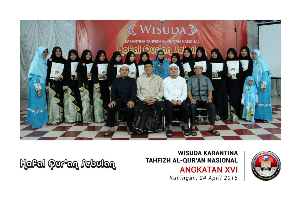 Karantina Tahfizh Al-Quran Nasional angkatan ke-16