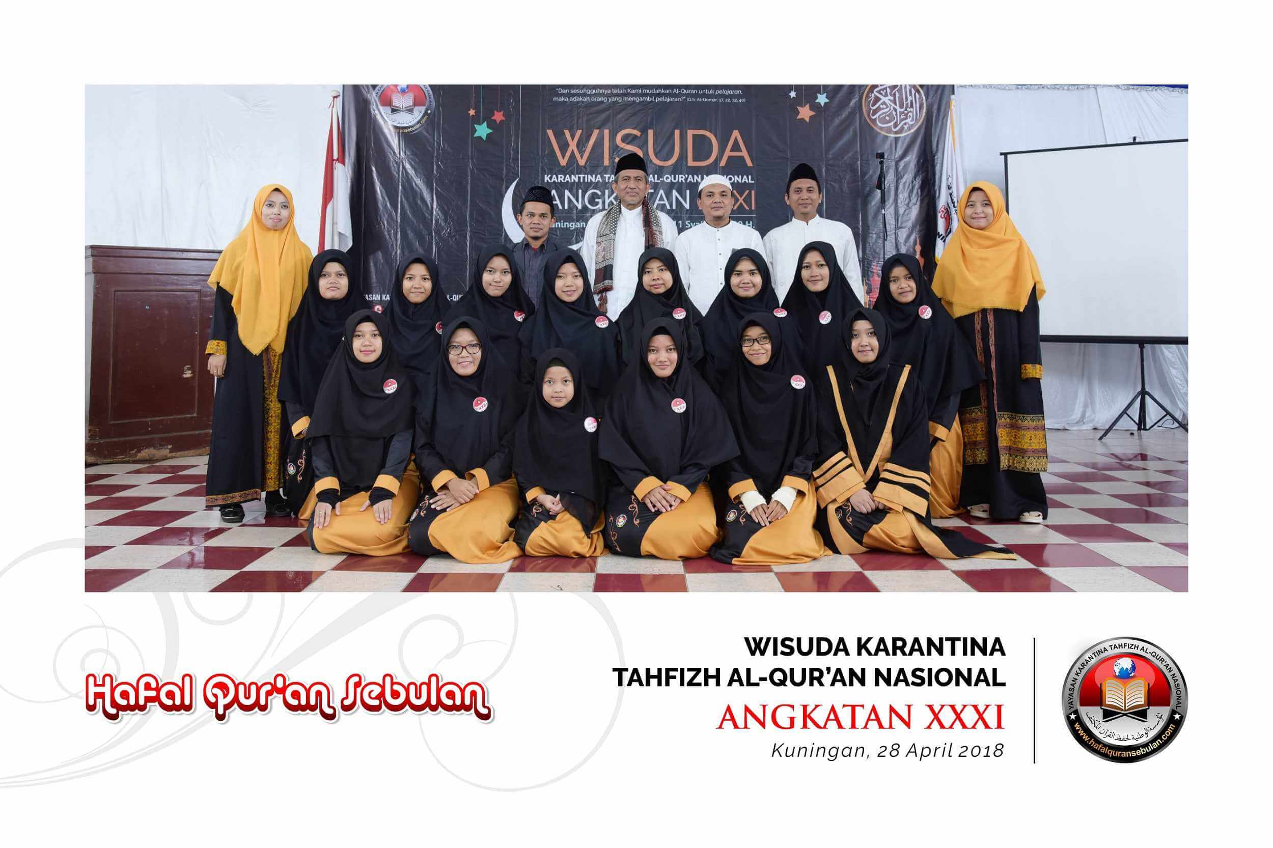 Karantina Tahfizh Al-Quran Nasional angkatan ke-31