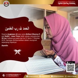 Hafal-Quran-Sebulan angkatan-ke-43-Khatam-30-Juz