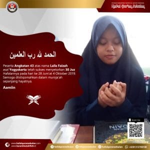 Hafal-Quran-Sebulan angkatan-ke-43-Khatam-30-Juz