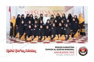 Foto Karantina Tahfizh AlQuran Nasional Angkatan 30