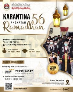 Karantina Tahfizh Angkatan ke 56