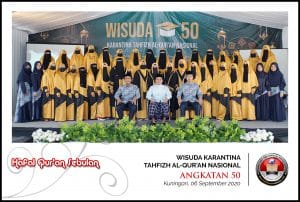 Wisuda Karantina Tahfizh Al-Quran Nasional angkatan ke-50 Akhwat