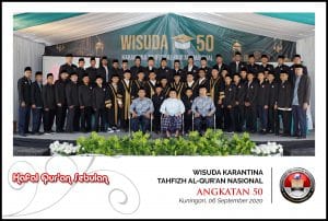 Wisuda Karantina Tahfizh Al-Quran Nasional angkatan ke-50 Ikhwan