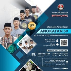 Karantina Tahfizh Al-Quran Nasional angkatan ke-59