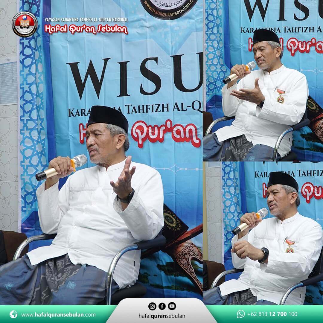 Penasihat Yayasan Karantina Tahfizh Al-Quran Nasional - DR. Ahsin Sakho Muhammad, MA, Al-Hafizh walid DR. Ahsin Sakho Muhammad Pembina Yayasan Karantina Tahfizh Al-Quran Nasional