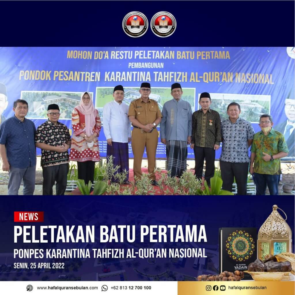 Foto Pimpinan Pondok Pesantren Karantina Tahfizh Tim AVS bersama Bupati Kuningan.