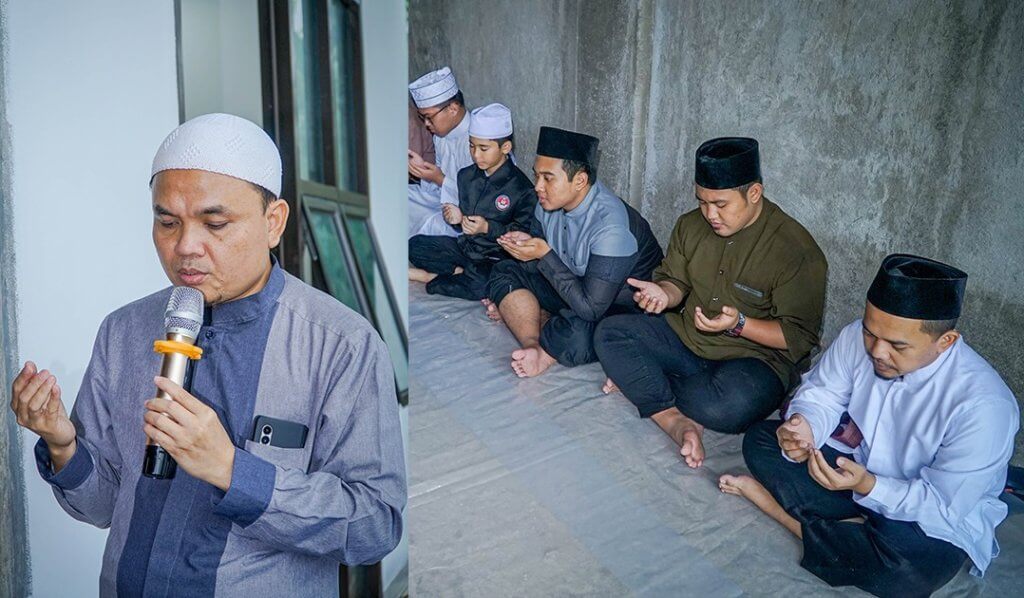 Doa Bersama Pembnagunan Ponodk Pesantren Karantina Tahfizh Al-Quran nasional