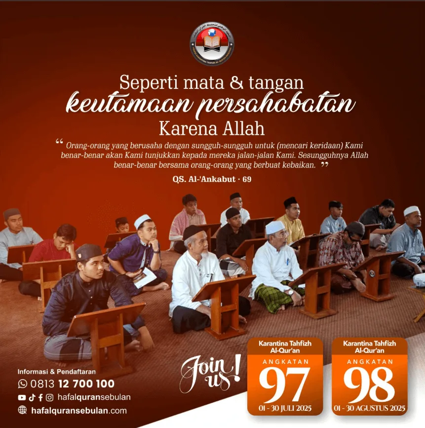 Karantina Tahfizh Al-Quran Nasional Angkatan Ke-97-98